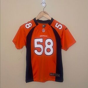 NFL Kids Orange and Black Broncos Jersey